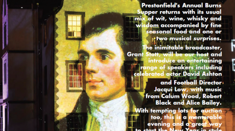 Prestonfield Burns Supper 2018