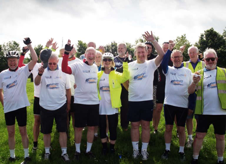 Rotarians cycling the extra mile for prostate cancer Prostate Scotland