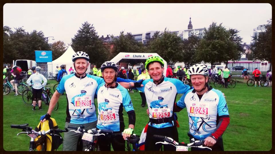 Westerton Male Voice Choir Cycling Team