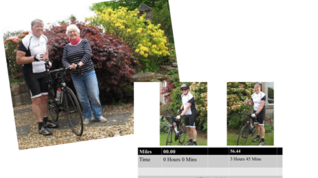 Ken Grigor's Double Marathon Cycle Run