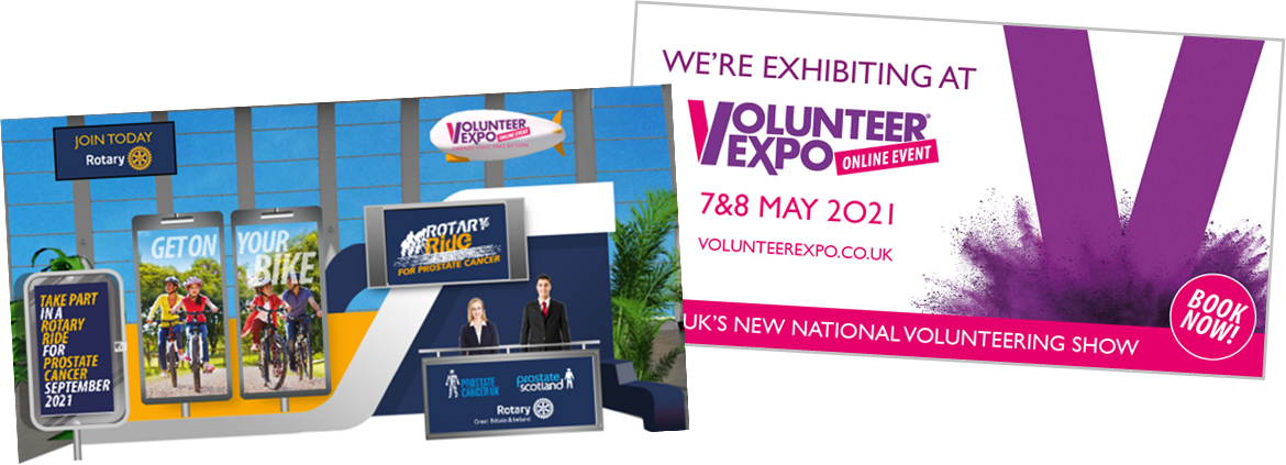 Stand at Volunteer Expo