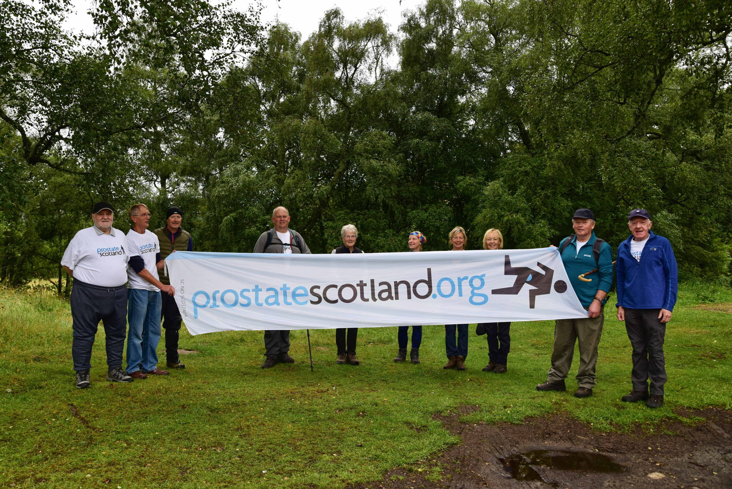 Edzell Mens Shed at start