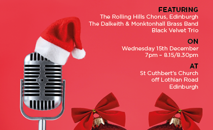 Information about the Rolling Hills Chorus Christmas Concert on 15th December 2021