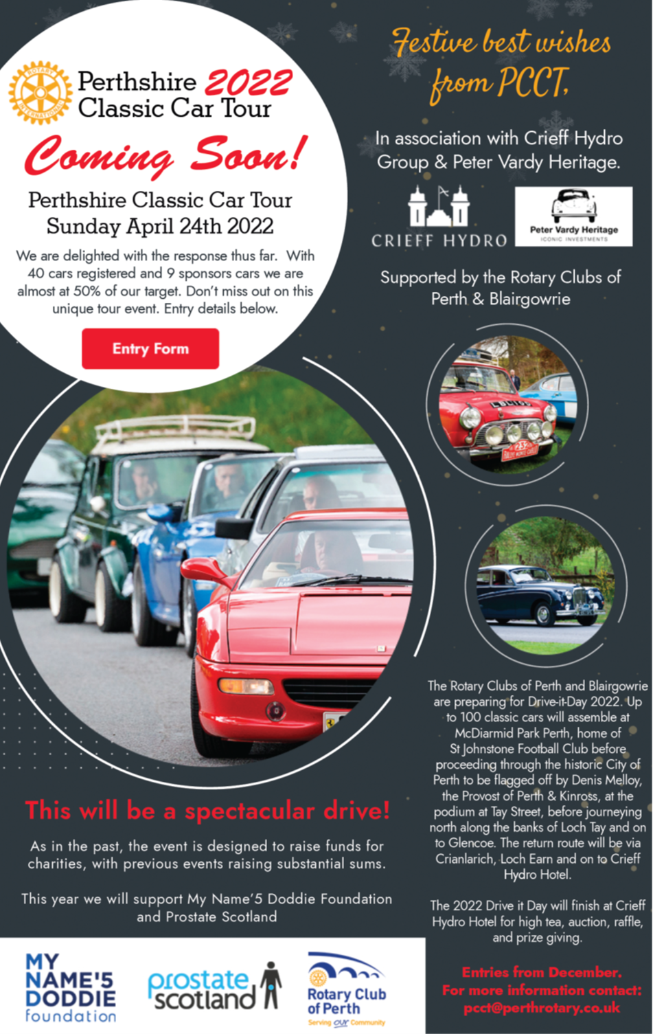 Perthshire Classic Car Tour 2022