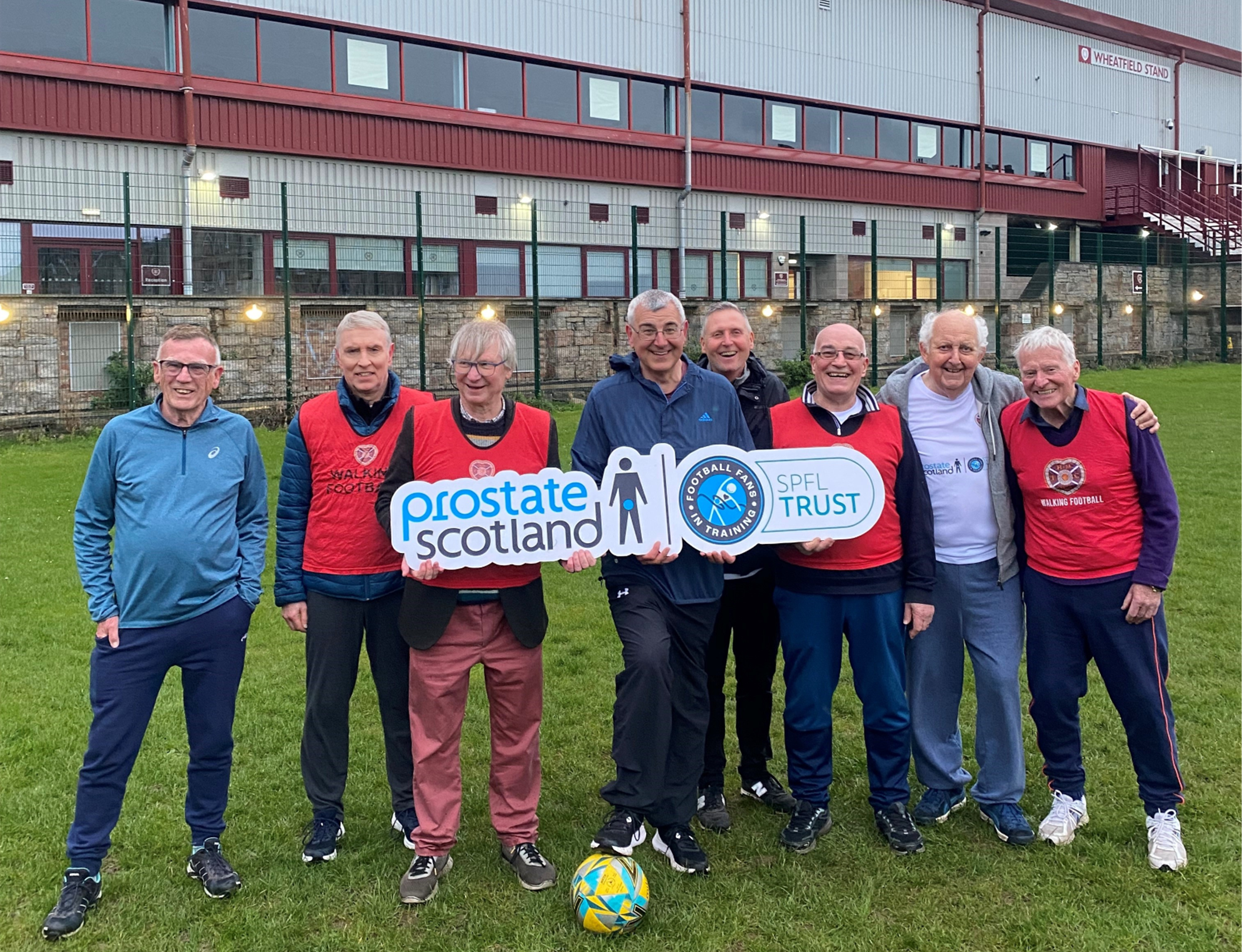 Prostate FFIT Tynecastle team