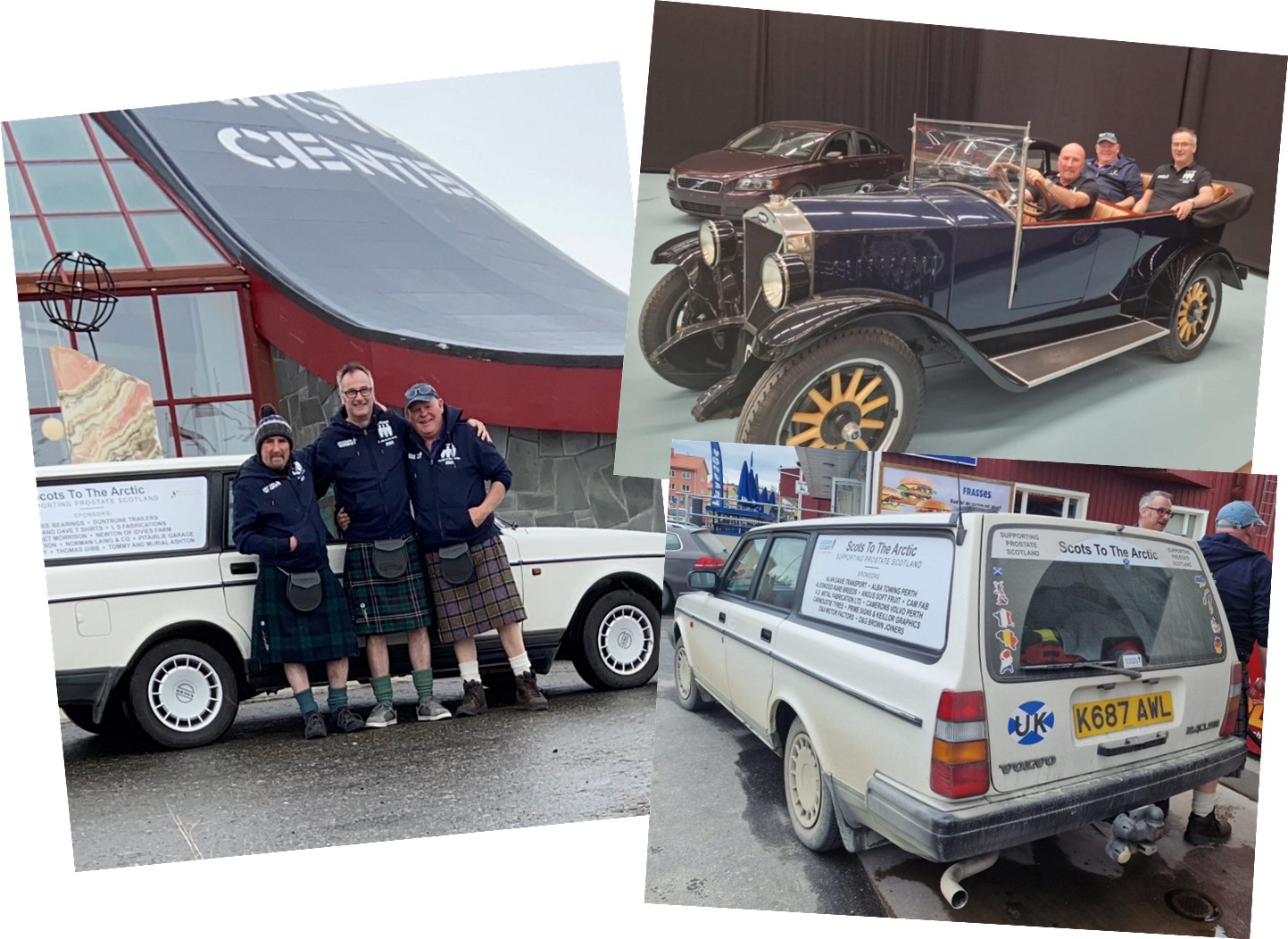 Scots to the Arctic collage