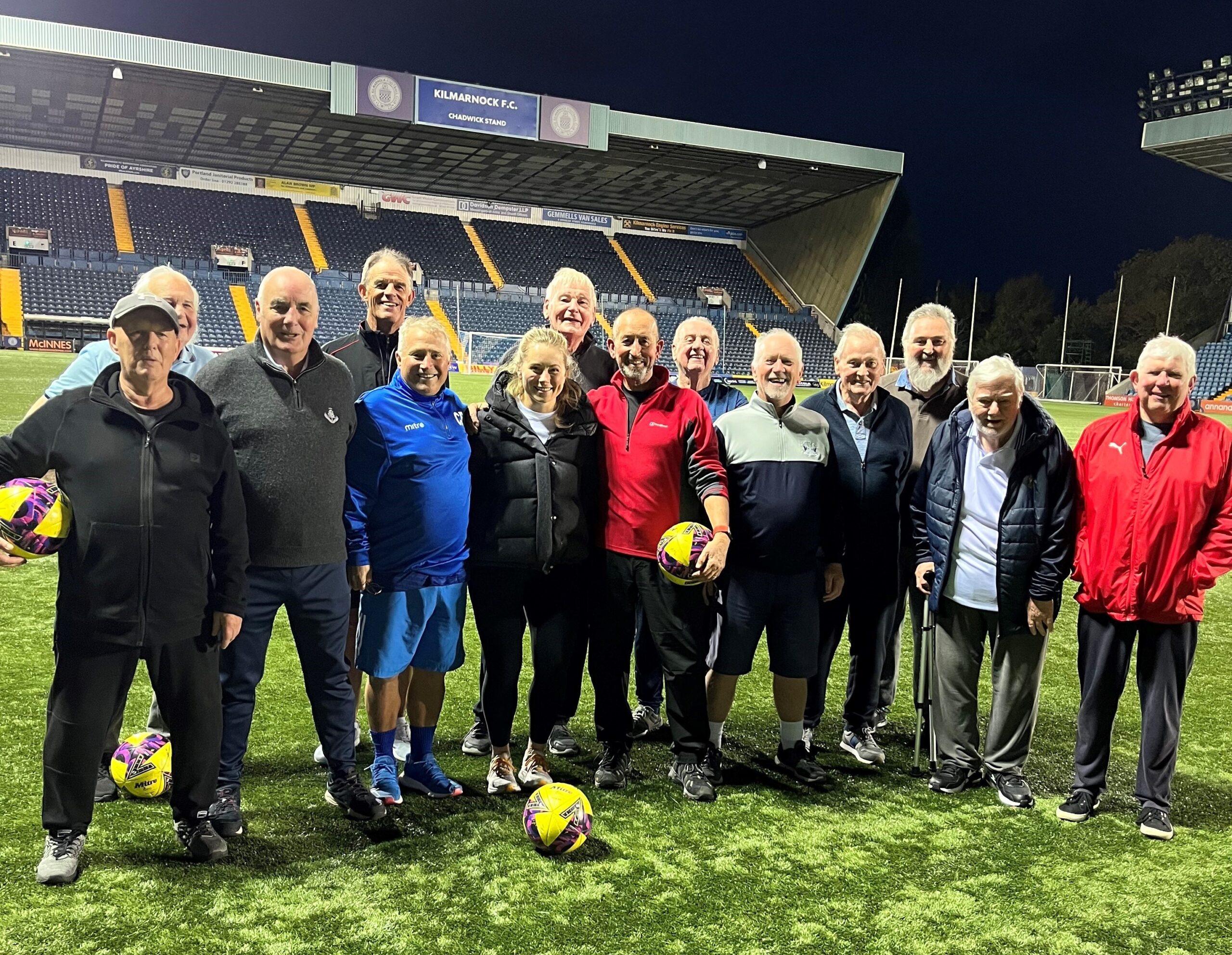 Prostate FFIT 'players' at Killie!