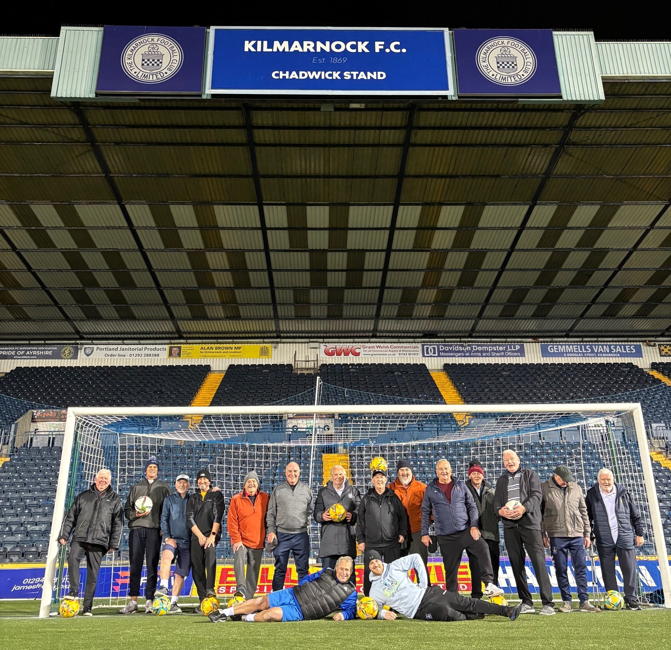 Killie FC Prostate FFIT Players