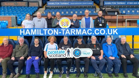 Killie Prostate FFIT players in stadium