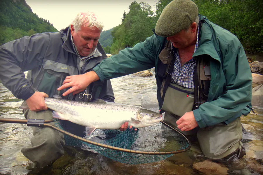 Tom Brown Salmon Fishing