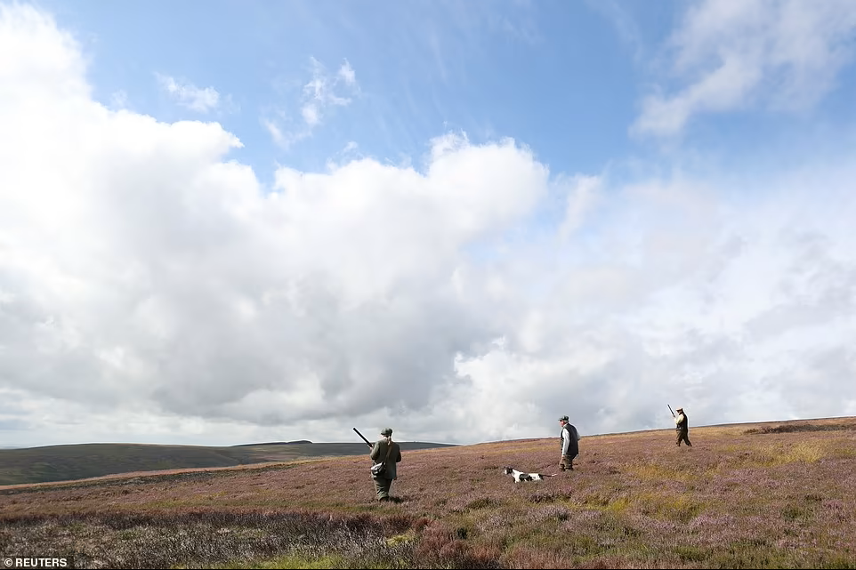 A day's shooting on Longformacus