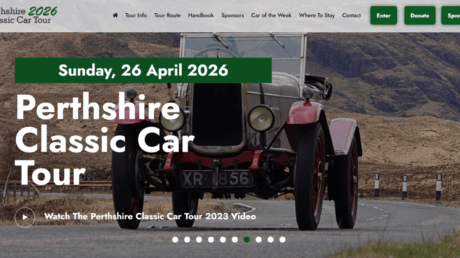 Perthshire Classic Car Tour 2026