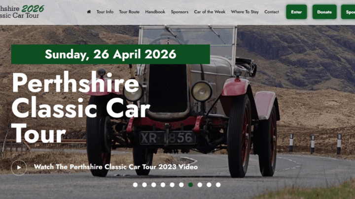 Perthshire Classic Car Tour 2026
